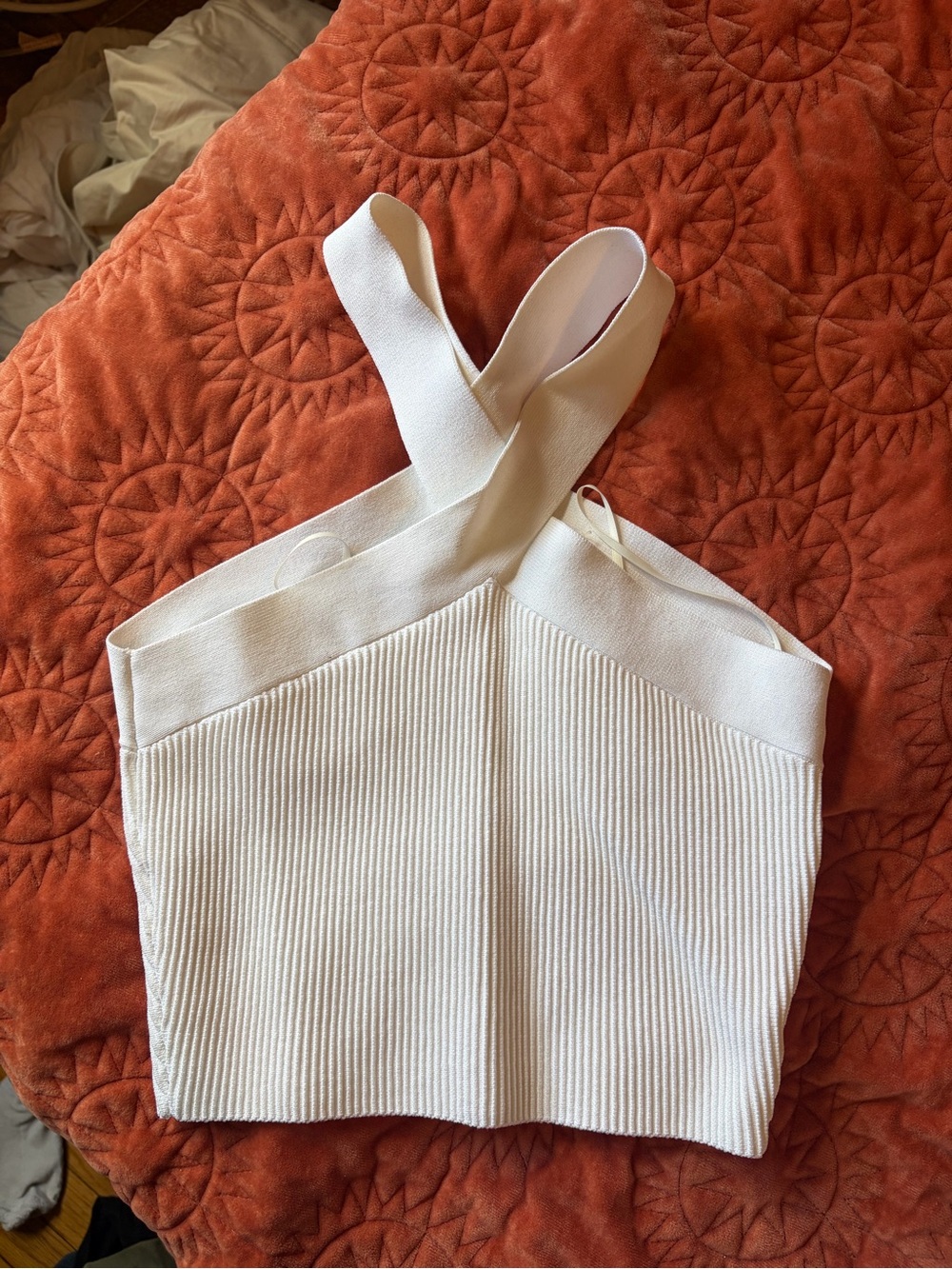 Aritzia barton halter top